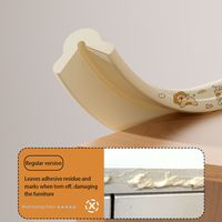 Protection d'angle pour bébé en forme de L imprimée, souple, anti-collision, certifiée CE CPC, bande de sécurité
