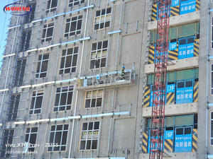 Plataforma Suspendida, Andamio de Trabajo de Acero Tipo Zlp630, Canasta Colgante Modular para Mantenimiento de Fachadas y Construcción de Edificios - Product Image 3