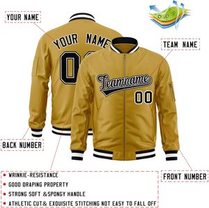 Veste universitaire OEM avec broderie personnalisée sur le devant pour les commandes en gros, les événements et les vêtements d'équipe - Product Image 2