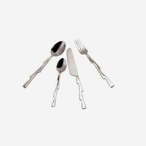 ผู้ผลิตจัดหาการออกแบบที่กําหนดเองสแตนเลส Flatware ทองแดงชุบ Handle ช้อนส้อมมีดช้อนส้อมชุดสําหรับงานแต่งงาน - Product Image 3
