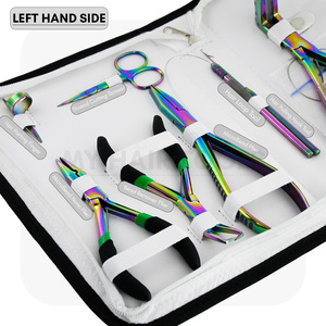 Las herramientas de extensión de cabello de Venta caliente incluyen cinta en alicates removedor de abridor de microperlas Clips de seccionamiento tejido anillo de dedo gancho de bucle - Product Image 3