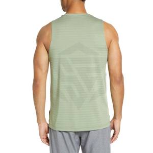 Camisetas sin mangas de fitness de talla grande para hombre personalizadas al por mayor equipo de entrenamiento de gimnasio transpirable de calidad superior tejido de calidad superior - Product Image 6