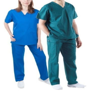 Bata de aislamiento quirúrgico de nivel 3, mono azul desechable para médico, paciente, bata médica, tecnología SMS, uniformes de Hospital - Product Image 6