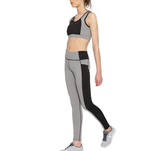 Ensemble de Yoga femme fabriqué au Pakistan en tissu 100% Polyester, séchage rapide, léger, sans couture, pour adultes - Product Image 6