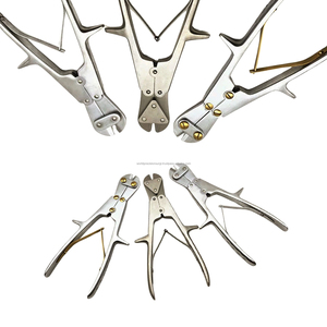 Cortador de Alambres de Kirschner de Precisión Quirúrgica, Acero Inoxidable, Tijeras Quirúrgicas Ortopédicas para Alambres K, Instrumento Quirúrgico Manual - Product Image 3