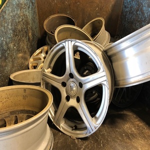 Aluminum Alloy Multi Spoke Car <b>Wheel</b> <b>Replacement</b> for Passenger Cars-New 20mm Offset Silver Finish - Product Image 2