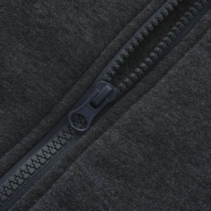 เสื้อกันหนาวมีฮู้ดแบบสวมหัวโอเวอร์ไซส์ของผู้ชาย, เสื้อกันหนาวผ้าฝ้ายกำมะหยี่สีเขียวเข้มเสื้อกันหนาวพิมพ์ลายดิจิตอล - Product Image 4