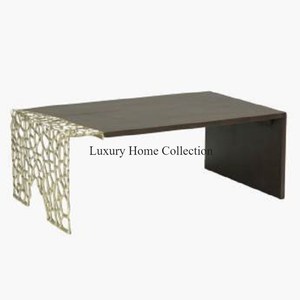 Newly Arrival <b>Brown</b> Color Powder Coated Metal Vintage Look Coffee and Side <b>Table</b> Furniture Supplies From Indian Manufacturer - Product Image 3
