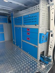 High Quality DETAY OEM Van Cabinets 13 <b>Drawers</b> Knock-down Structure Electrostatic Powder Coat for Vehicle Organization Storage - Product Image 2