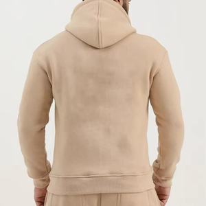 Sudadera con capucha y cremallera de tela suave para hombre, cómoda con cremallera completa Sudadera con capucha, sudadera con capucha de moda informal, ropa deportiva, sudaderas con capucha lisas - Product Image 4