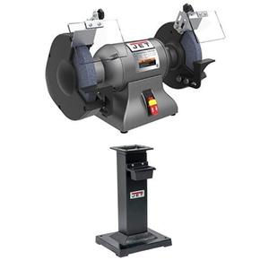 Amoladora de Banco Industrial Eléctrica de 1 HP con Soporte DBG para Amoladoras Eléctricas IBG-8 de 10 y 12 Pulgadas - Product Image 1