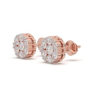 Boucles d'oreilles en diamant de mode d'approvisionnement direct d'usine pour la fête de mariage ou l'usage quotidien disponibles pour la vente au détail de commerce électronique - Product Image 2
