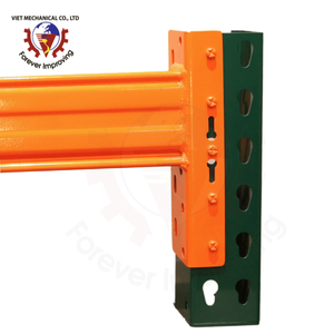 Estante de paleta vertical ajustable en forma de lágrima de acero de alta calidad, estantes de almacén de almacenamiento de alta resistencia, estante de exhibición - Product Image 1