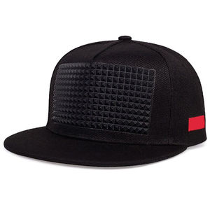 Gorro de Béisbol Premium de 5 Paneles con Visera Plana, Bordado de Letras Personalizado, Estilo Hip-hop, Deportivo, Vintage, al por Mayor - Product Image 1