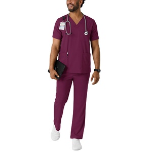 Nouveaux ensembles d'uniformes médicaux tendance pour hommes, tenues d'infirmiers personnalisées - Product Image 1