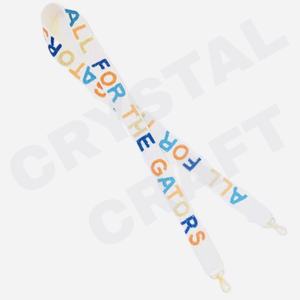 CRYSTAL CRAFT Sangle de sac à main en perles de verre en or blanc personnalisée Style indien Option de logo personnalisé - Product Image 5