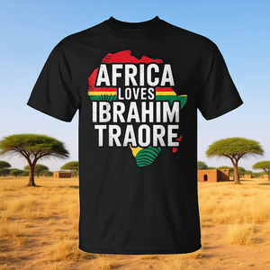 Camiseta Promocional de Ibrahim Traor, Aficionado al Fútbol de Burkina Faso, Aficiónado al Fútbol Africano - Product Image 3