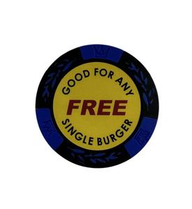 Fichas de Póker Personalizadas de 14g y 40mm, Fichas de Casino Las Vegas Crowns con Pegatinas de Números Personalizados para Juegos de Apuestas - Product Image 4