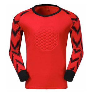 Uniforme profesional fabricado diseño personalizado 100% poliéster ropa de fútbol uniforme de portero - Product Image 2