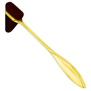 Martillo de reflejo Taylor Tomahawk negro chapado en oro, herramienta de examen neurológico Premium, profesionales médicos, estudiantes, enfermeras - Product Image 3