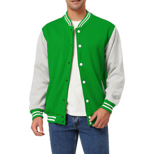 Chaquetas Varsity Nuevas en Oferta para Hombre y Logotipo Personalizado, Color Sólido para Ropa de Invierno al por Mayor - Product Image 1