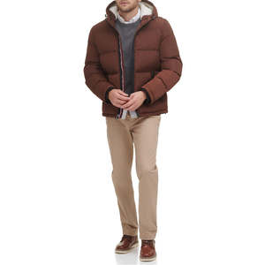Chaqueta de Plumón de Invierno Personalizada para Hombre, Chaqueta Acolchada de Alta Calidad, Ligera, con Cierre y Capucha, Envío DDP - Product Image 2