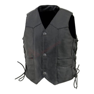 Chaleco de Cuero de Diseño Moderno, Hecho a Medida, de Alta Calidad, en Oferta - Product Image 6