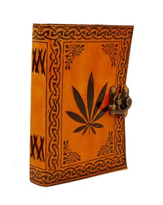 <b>leaf</b> leather journal vintage handmade orange with black notebooks woman large <b>book</b> of spell sketchbook supplies diary - Product Image 5