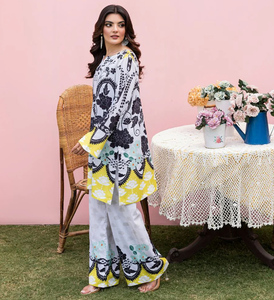 Salwar Kameez décontracté de style indien et pakistanais, prêt-à-porter, en coton, pour les fêtes, robe élégante pour femmes, marque Muntaha, en stock - Product Image 1