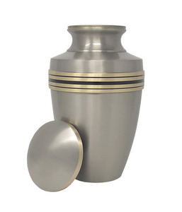 Urnes funéraires en laiton pour adultes en gros, urnes funéraires pour hommes et femmes, urnes décoratives - Product Image 1