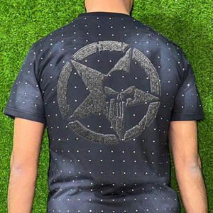 Ensemble deux pièces T-shirt et pantalon pour homme, imprimé, grande taille, respirant, style urbain, design personnalisé, collection 2026 - Product Image 4