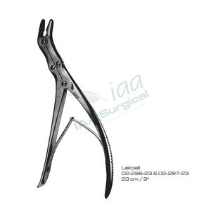 Juego de Instrumentos de Rongeur de Hueso Beyer de Acero Inoxidable de Grado Profesional, Diseño Curvo, Fuente de Alimentación Manual, Reutilizable - Product Image 5