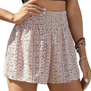 Nouveau modèle de short de plage pour femme de bonne qualité, short d'été pour femme de couleur personnalisée, short de quantité minimale de commande basse pour femme - Product Image 1