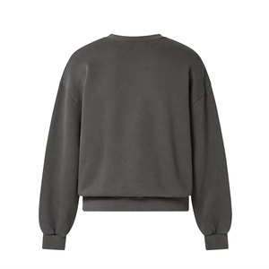 Venta al por mayor de las mujeres de gran tamaño French Terry Pullover Sudaderas Nuevo estilo Tops para entrenamientos de gimnasio Salidas de invierno Algodón ODM - Product Image 6