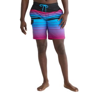 2025 hommes décontracté rayé Shorts conception personnalisée respirant à la mode pantalon élastique taille moyenne en gros pas cher prix Bangladesh - Product Image 5