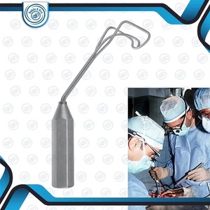 Cooley Atrium Retractor Instrumento dentado de acero inoxidable alemán de alta calidad para cirugía cardiovascular Certificado CE ISO - Product Image 2