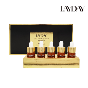 LVDW Korean Vitamin C Energy Ampoule <b>Serum</b> 13ml X 5 Whitening <b>Face</b> Care Set for All Skin Types for Women - Product Image 2