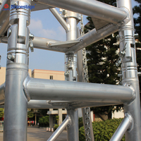 Sistema de Truss de Aluminio para Eventos al Aire Libre, Truss para Techos de Conciertos
