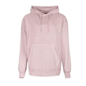 Sweat à capuche pour femme en coton 100% de qualité supérieure, effet délavé, avec logo personnalisé sur le devant - Product Image 6