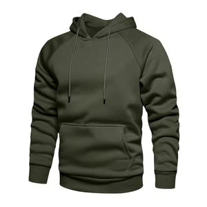 Sweats à capuche pour hommes en gros avec le meilleur design, légers, manches longues, poches avant, service OEM, tissu imprimé à capuche - Product Image 2