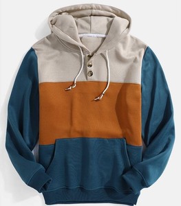 Sudaderas Transpirables para Hombre, Ropa de Calle, Manga Larga, Sudaderas Modernas de Invierno, Mangas Completas, Ropa Casual, Estampado RRI-MH-22 - Product Image 1