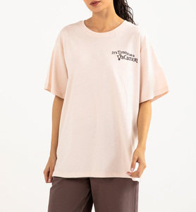 Camiseta de Algodón Personalizada de Alta Calidad para Mujer 2026, 100% Algodón, Transpirable, de Secado Rápido, Manga Corta, Corte Regular - Product Image 1