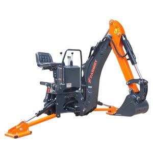 Tracteur compact de 6 pouces avec pelle arrière à bras courbé, godet de 12 pouces, pompe à engrenages autonome et système hydraulique - Product Image 1