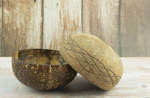 Tazón de Coco Hecho a Mano para Exportación al por Mayor, 100% Natural con Buen Precio - Product Image 5