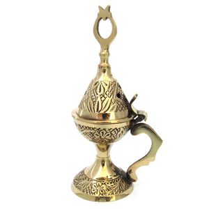 Brûleur d'encens de qualité supérieure, encensoir et diffuseur en laiton, vente chaude, dernier brûleur d'encens, sachet parfumé pour la maison et le jardin - Product Image 6