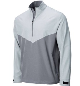 Pull-over à demi-fermeture éclair 100% coton pour hommes, multicolore, surdimensionné, col montant, fermeture éclair quart saison d'hiver, brodé en vrac - Product Image 2