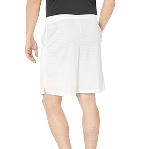 Pantalones cortos deportivos de malla de poliéster personalizados OEM para hombre, pantalones cortos deportivos ligeros de secado rápido para entrenamiento de baloncesto o uso en el gimnasio - Product Image 2