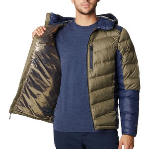 Doudounes d'extérieur pour hommes avec capuche style thermique imperméable vestes chaudes manteaux d'hiver pour la randonnée sports doudounes - Product Image 2