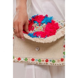 LW Vintage <b>Summer</b> Beaded Purse Single Strap Woven Handmade Ladies Beach <b>Bag</b> with Zip Closure Portable Cross Body Gift <b>Bag</b> - Product Image 3