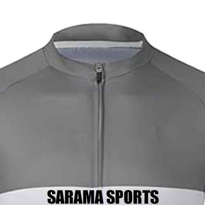 ชุดยูนิฟอร์มกีฬาปั่นจักรยานสำหรับผู้ชาย ฤดูร้อน ระบายอากาศ แห้งเร็ว ป้องกันรังสียูวี ผ้าสแปนเด็กซ์/โพลีเอสเตอร์ แขนสั้น - Product Image 3